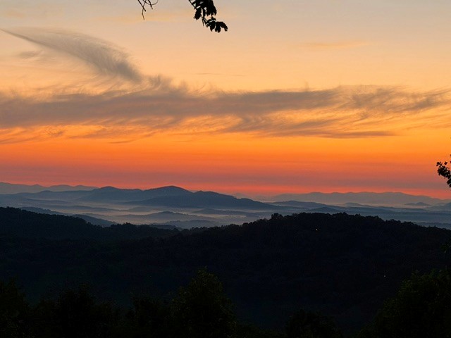 Sunrise Over the Ridges